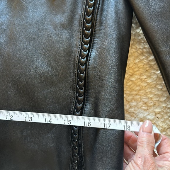 Harley Davidson Willie G leather jacket with fringe, size 34W - Picture 9 of 11